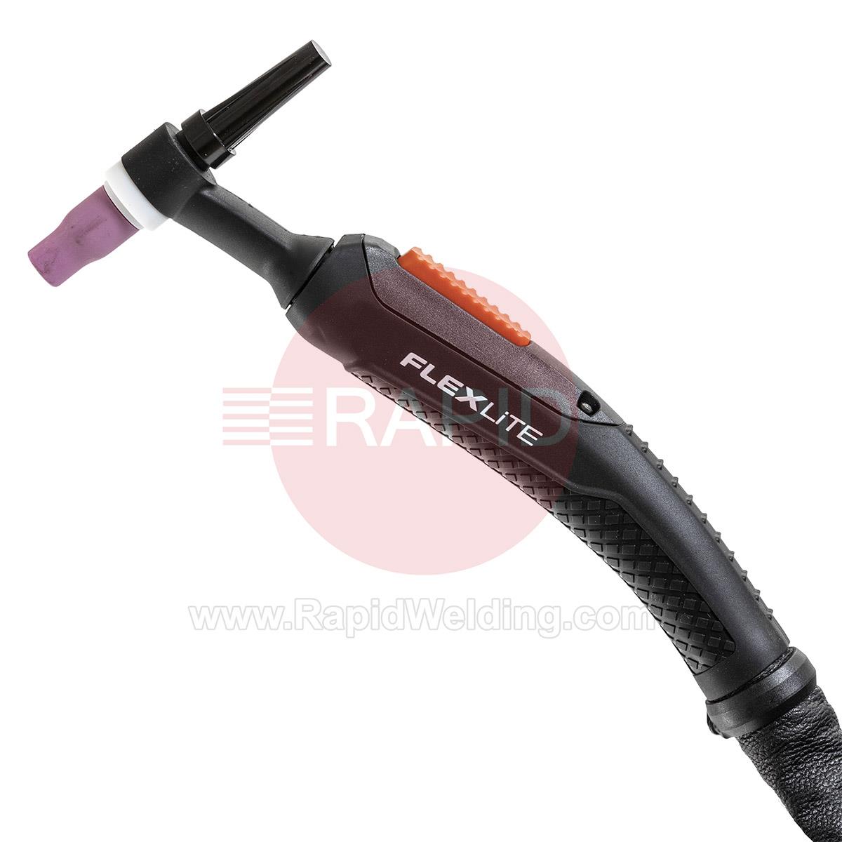 TX135GF  Kemppi Flexlite TX K5 135GF Air Cooled 130 Amp TIG Torch, with Flex Neck - 7 Pin